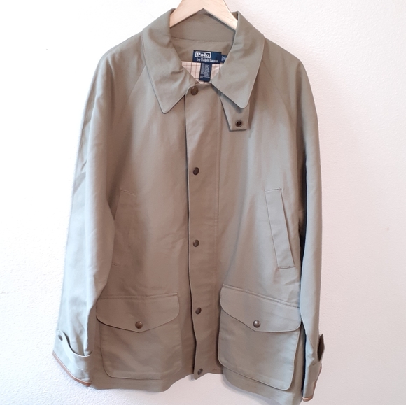 Polo Ralph Lauren Other - NEW RALPH LAUREN POLO MENS LEATHER TRIM JACKET